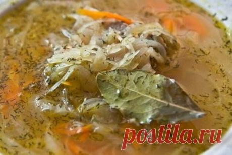 Как приготовить щи из кислой капусты в 5 раз вкуснее | Отчаянная Домохозяйка | Яндекс Дзен