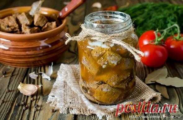 Домашняя тушенка из говядины!