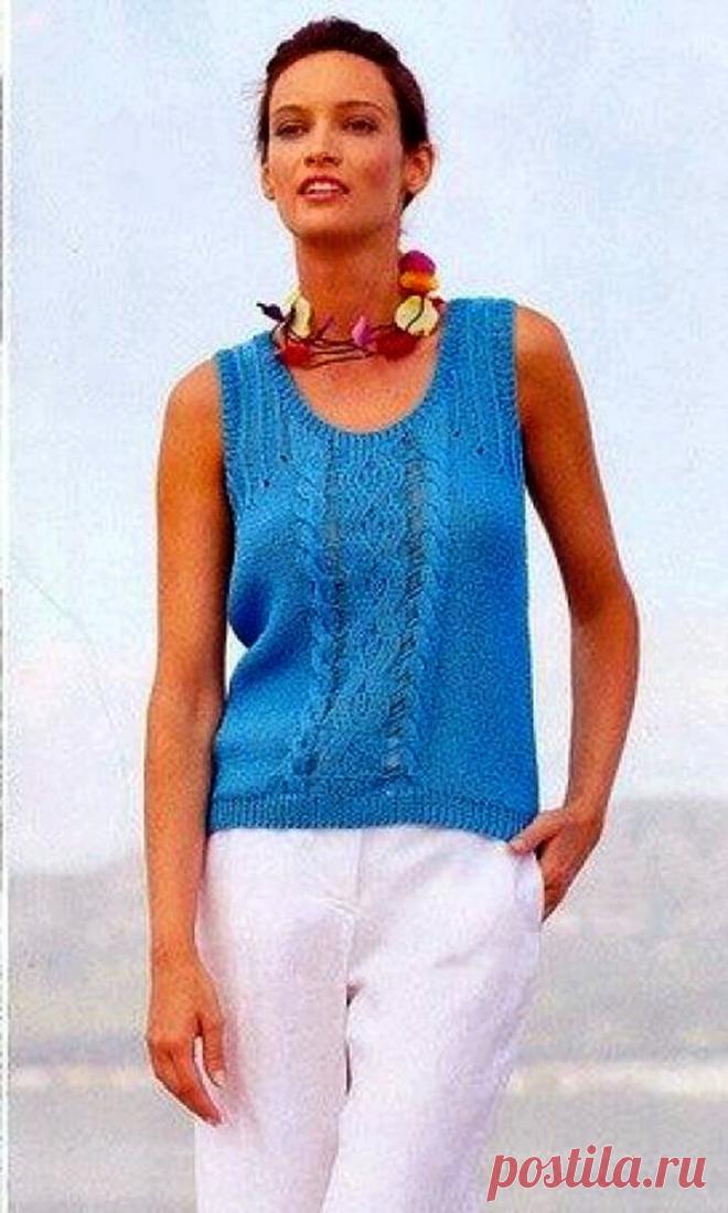 В ОЖИДАНИИ ЛЕТА. Модели спицами. Описание. | Вяжем интересные проекты | Яндекс Дзен