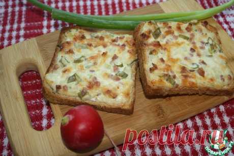 Тосты "Фламмкухен" Кулинарный рецепт