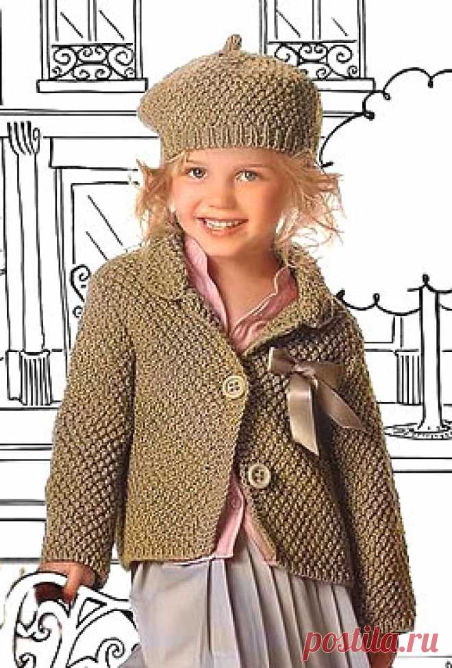 Жакет и берет | Loveknitting.ru