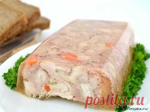 Куриный рулет в желе!