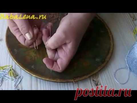 Подвешиваем тарелки | Декупаж под микроскопом