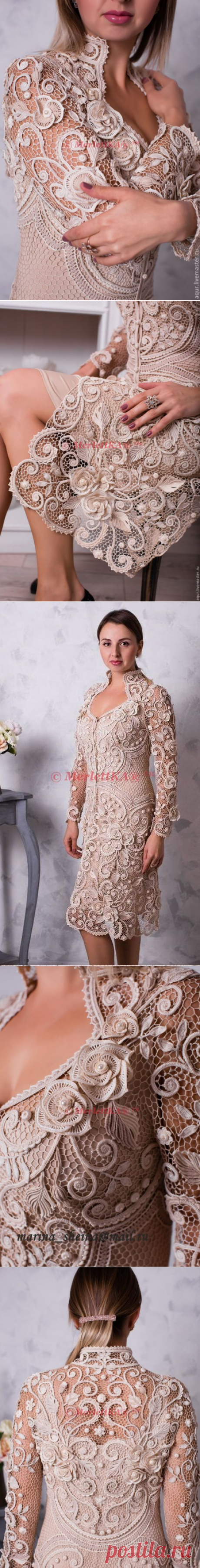 Жемчужная библиотека DMC Irish Crochet Lace ☆ всё об ирландском кружеве / Вязание крючком