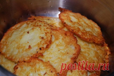 Картофельные оладьи (драники) - Рецепты от Daily-menu.ru - Daily-menu.ru