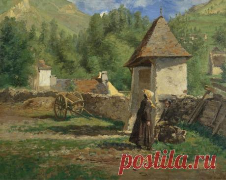 Henri Stanislas Rouart - A Gedres | Sovetika.ru - живопись/painting