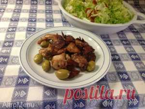 Кролик с вялеными помидорами (coniglio coi pomodori secchi)