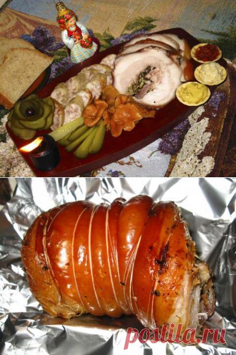 Закуска «Рождество у бабушки» из щековины | Давай поговорим