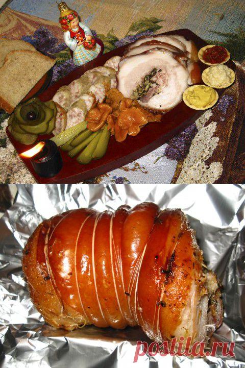 Закуска «Рождество у бабушки» из щековины | Давай поговорим