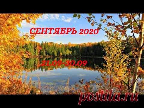Таро Прогноз на сентябрь 2020  (период 21-30 сентября  2020 года) Астрологический Оракул Симболон