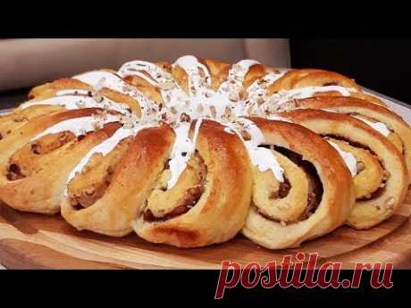 Праздничная творожная выпечка, гости не оставили и крошки!Cottage cheese and yeast pastries!