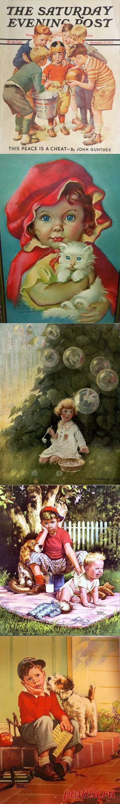 Иллюстратор Frances Tipton Hunter (144 работ) » Картины, художники, фотографы на Nevsepic