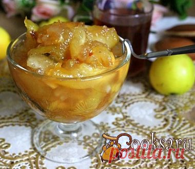 Яблочное варенье с мятой и малабарской корицей фото рецепт приготовления