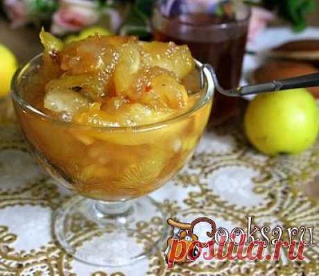 Яблочное варенье с мятой и малабарской корицей фото рецепт приготовления