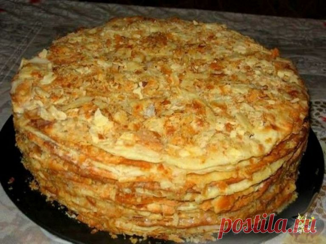 Tеперь готовлю «НАПОЛЕОН» только на СКОВОРОДЕ Tеперь готовлю «Наполеон» только на сковороде. Этим рецептом со мной поделилась много лет назад мама моей подруги! С тех пop я перепробовала много paзных «Наполеонов», но к этому рецепту возвращаюсь всегда! Ингредиенты: Для теста: мука — 3 стак.; сахар — 1 стак.; масло сливочное — 2 ст. лож.; яйца — 3 шт.; сода — 2/3 […]