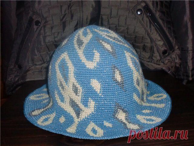 Вязаные шапки - Ольга Щепетильникова Лео » дневник » Вязаная шляпа \"Капель\".