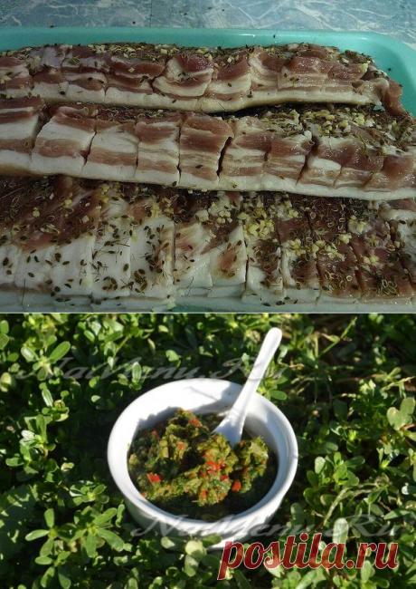 САЛО - ЛЮКС и вкусная Зелёная аджика!!!Тот, кто попробует один раз, больше не сможет отказаться.