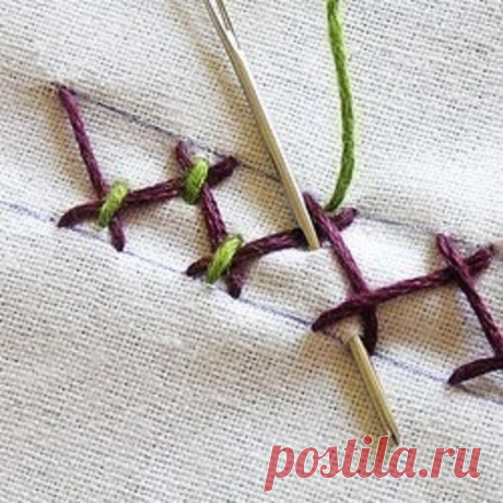 Различные стежки — Сделай сам, идеи для творчества - DIY Ideas