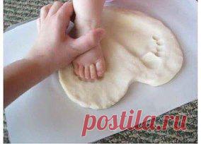 ОЧАРОВАТЕЛЬНЫЕ ОТПЕЧАТКИ ИЗ СОЛЕНОГО ТЕСТА!!!