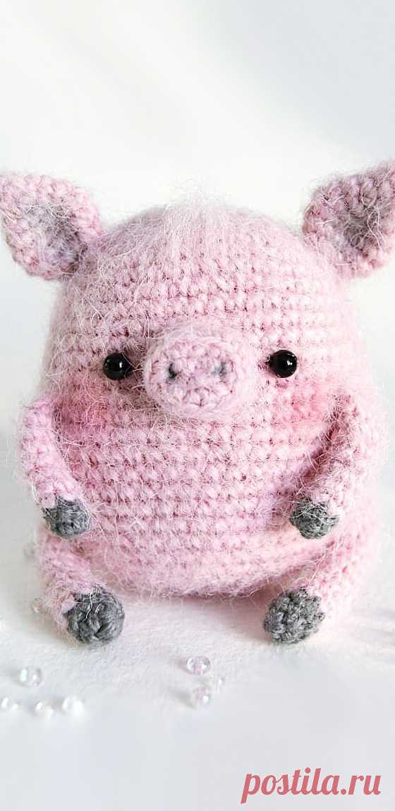PDF Поросёнок Том крючком. FREE crochet pattern; Аmigurumi doll patterns. Амигуруми схемы и описания на русском. Вязаные игрушки и поделки своими руками #amimore - свинка, поросёнок, свинья, поросенок, pig, swine, cerdo, maiale, Schwein, świnia, porco, domuz, sika, cochon, prase, gris, siga. Amigurumi doll pattern free; amigurumi patterns; amigurumi crochet; amigurumi crochet patterns; amigurumi patterns free; amigurumi today.