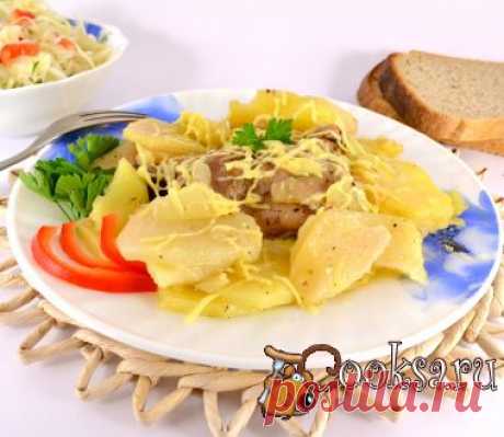 Курица с картофелем в мультиварке фото рецепт приготовления