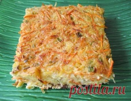 Румяная хрустящая корочка и сочные овощи внутри! Очень вкусно!

ОВОЩНОЙ КУГЕЛЬ

Потребуется:
Показать полностью…