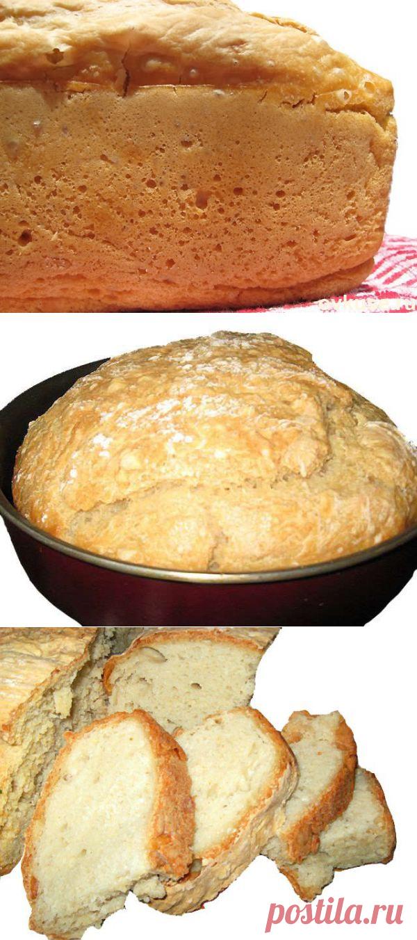 ХЛЕБ БЕЗ ЗАМЕСА - Простые рецепты Овкусе.ру