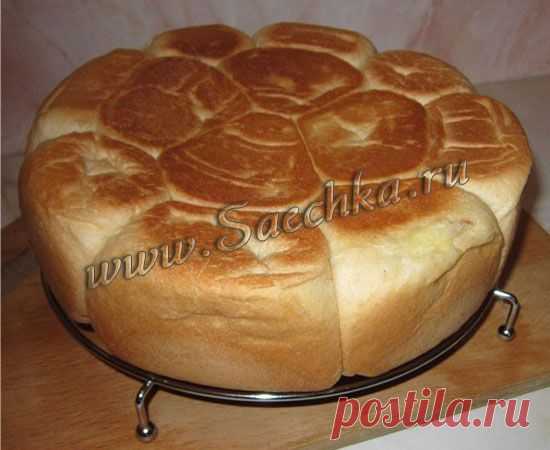Дрожжевой пирог булочками в мультиварке | рецепты на Saechka.Ru