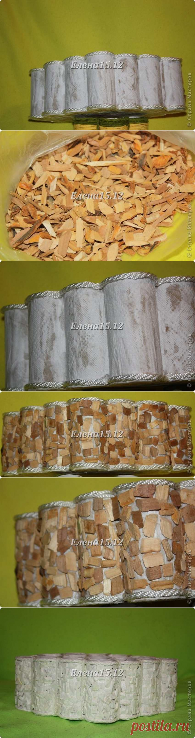 Корзинка с отделениями из картона