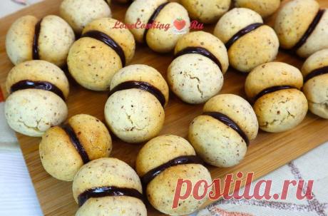 Фундучное печенье Baci di Dama - Поцелуй дамы