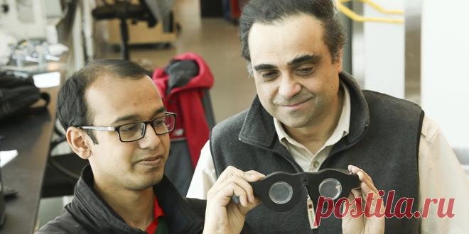 В Юте разработали очки с автофокусом | Чёрт побери Люди, вынужденные из-за слабого зрения носить очки, сталкиваются со множеством трудностей. Мало того, что иногда без очков ничего не видно вблизи, так ещё же для того, чтобы увидеть или прочесть что-то, расположенное на большом расстоянии, многим людям нужно иметь другую пару очков.  Чтобы обойтись одними очками, нужно покупать бифокальные линзы, которые позволяют корректировать зрение для того, чтобы хорошо видеть на любо...