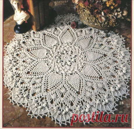 «Ковер ГРАНД или Салфетка Doily от Patricia Kristoffersen»