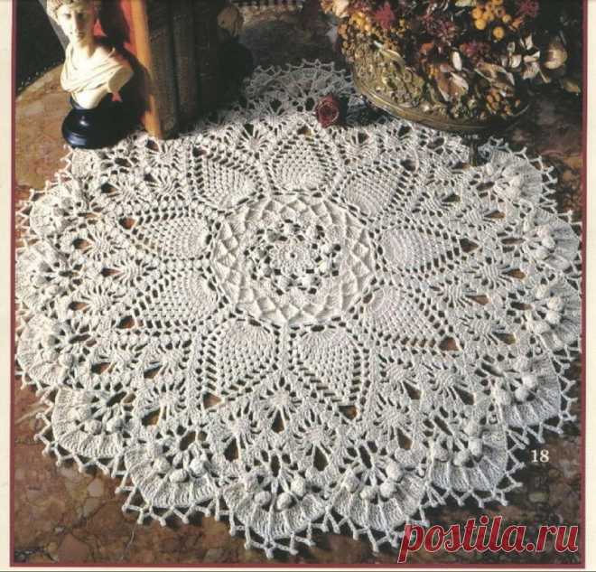 «Ковер ГРАНД или Салфетка Doily от Patricia Kristoffersen»