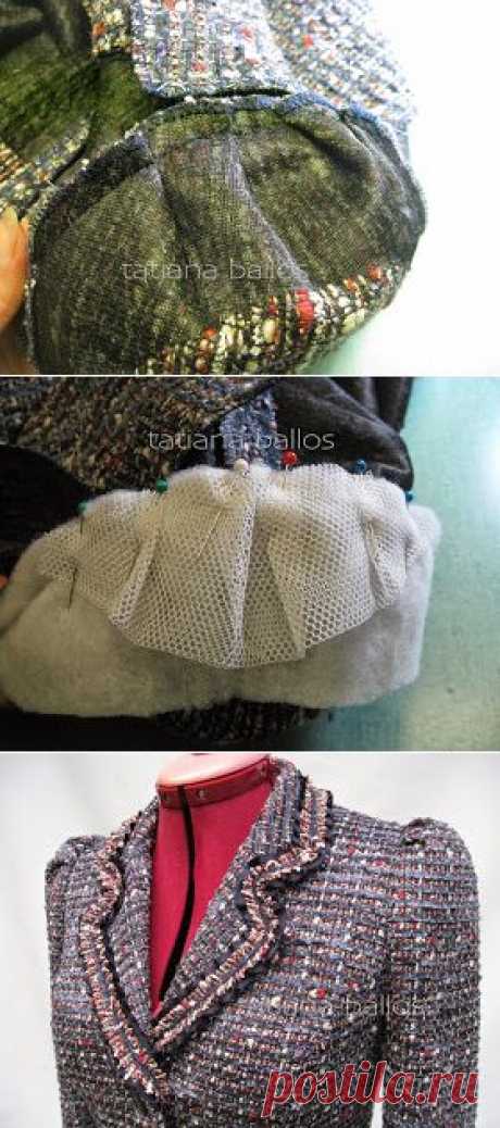Tatianologia: &quot;Наполненная&quot; головка рукава в изделиях из тяжелых рыхлых тканей.
