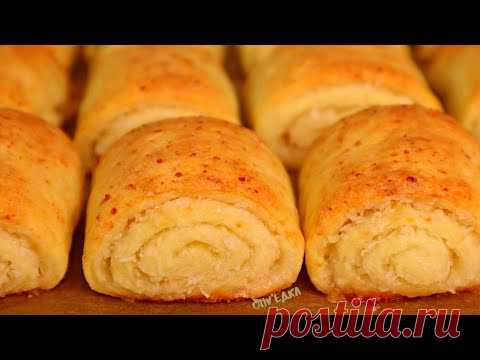 ТВОРОЖНЫЕ ТРУБОЧКИ  ЗА 5 МИНУТ с НАЧИНКОЙ | Тают во рту! | Оливьедка