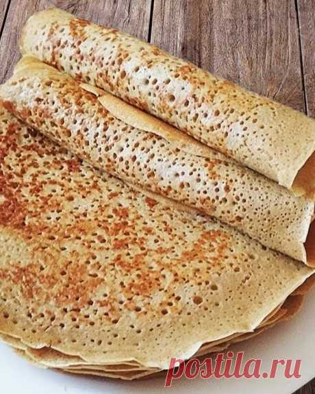 ПП блины из овсяной муки — Готовим дома