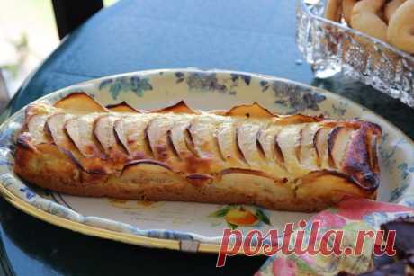 Безумно вкусные яблоки с творогом