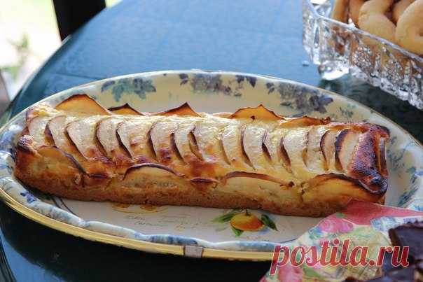 Безумно вкусные яблоки с творогом