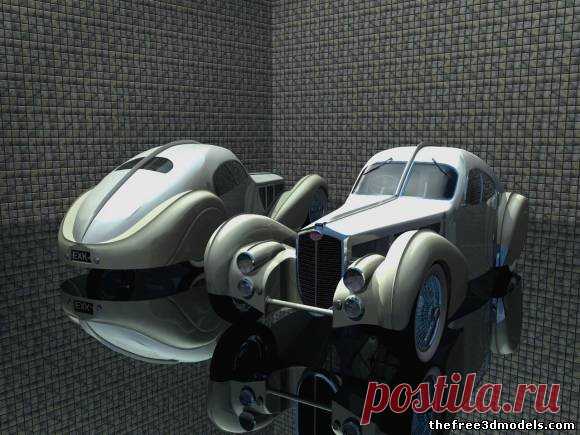 Bugatti 1938 Free 3D Model - .obj - Free3D