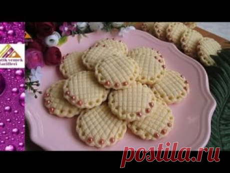 Ağızda Dağılan Gün Kurabiyesi Pratik Yemek Tarifleri