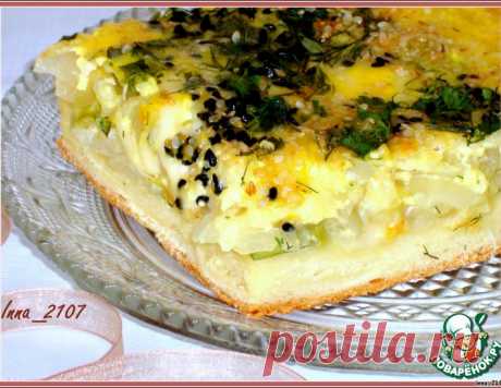 Пирог с луком и кабачком – кулинарный рецепт