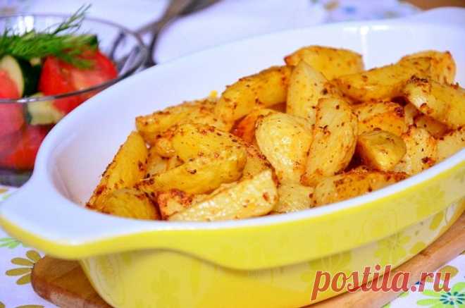 Молодой картофель запеченный с травами и чесноком в духовке рецепт с фото пошагово - 1000.menu