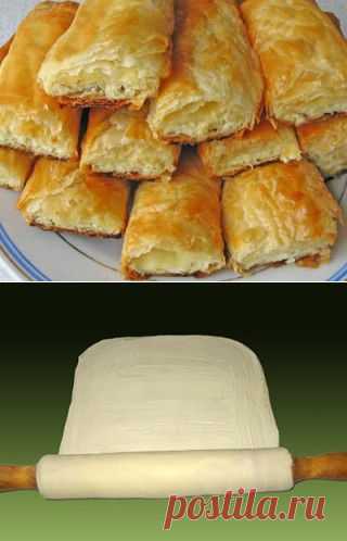 Слоёное тесто, с которым подружились.
