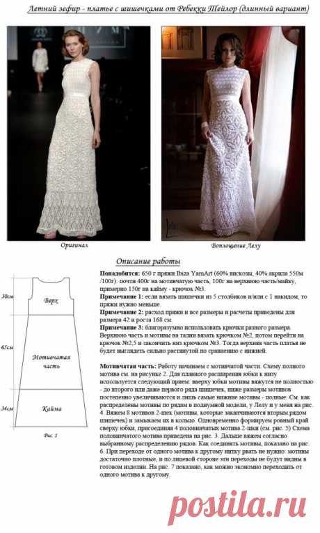 Изумительные платья от рукодельницы Lelu — Рукоделие