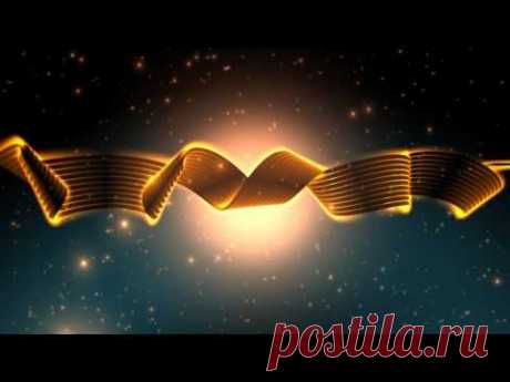 4K Golden Ribbon Sparkling Design 2160p Moving Background