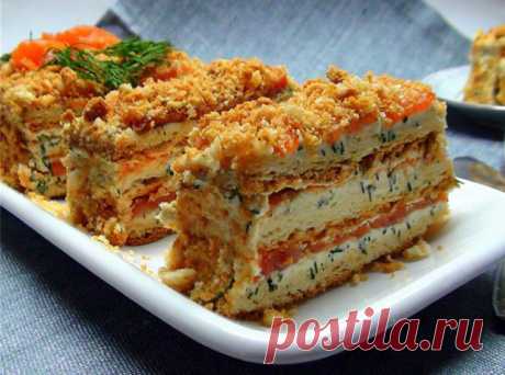 Оригинальная закуска Наполеон на новый год 

Продукты: 
-коржи для торта - 6 шт. 
-грибы - 0,5 кг. 
-филе куриное - 3 шт. 
-яйца - 3-4 шт. 
-майонез - 300 гр. 
-сыр - 100 гр. 
-лук - 1 шт. 
-зелень.


Способ приготовления: 
Сразу скажу, что коржи я покупала в магазине. Они так и называются "Коржи для Наполеона". Но, конечно, можно испечь коржи для традиционного торта "Наполеон". 

Итак, обжариваем грибы с луком до готовности, филе куриное отвариваем в подсоленной воде, яйц...