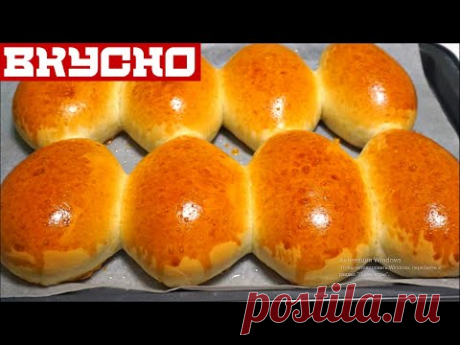 Воздушные ПИРОЖКИ с картошкой в духовке. Рецепт вас приятно...
