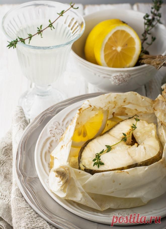 Треска запеченная - от этого блюда муж в восторге!