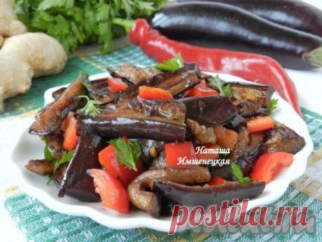 Салат из жареных баклажанов (рецепт с фото) | RUtxt.ru