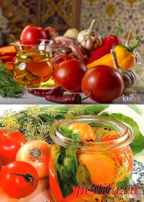 Запасы на зиму: помидоры - Loveeat - социальная сеть кулинаров